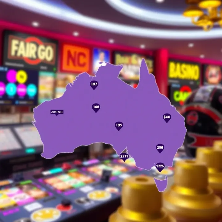Map of Australia highlighting participating businesses offering free chip deals in 2026