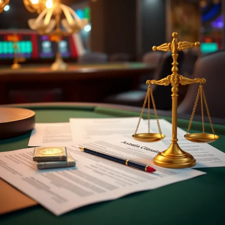 Illustration of legal documents and scales of justice representing citizenship eligibility and fairness reforms