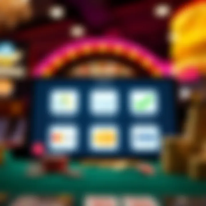 Secure online payment icons representing trusted methods available for deposits and withdrawals at an Australian online casino