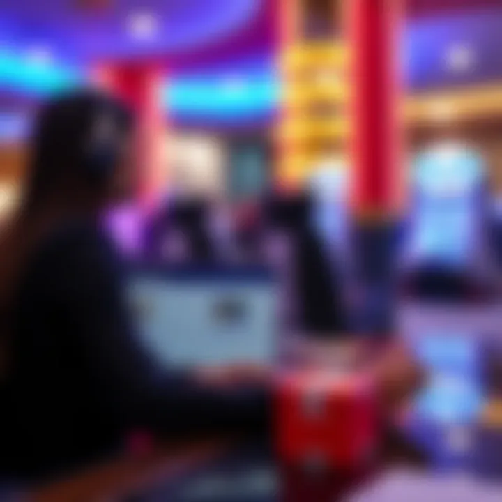 Secure online banking options and customer support icons representing safe transactions and reliable assistance