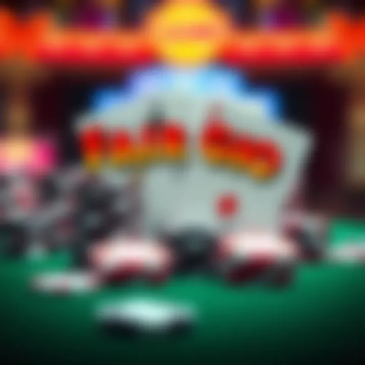 Bright casino chips and playing cards symbolizing bonus opportunities at Fair Go Casino