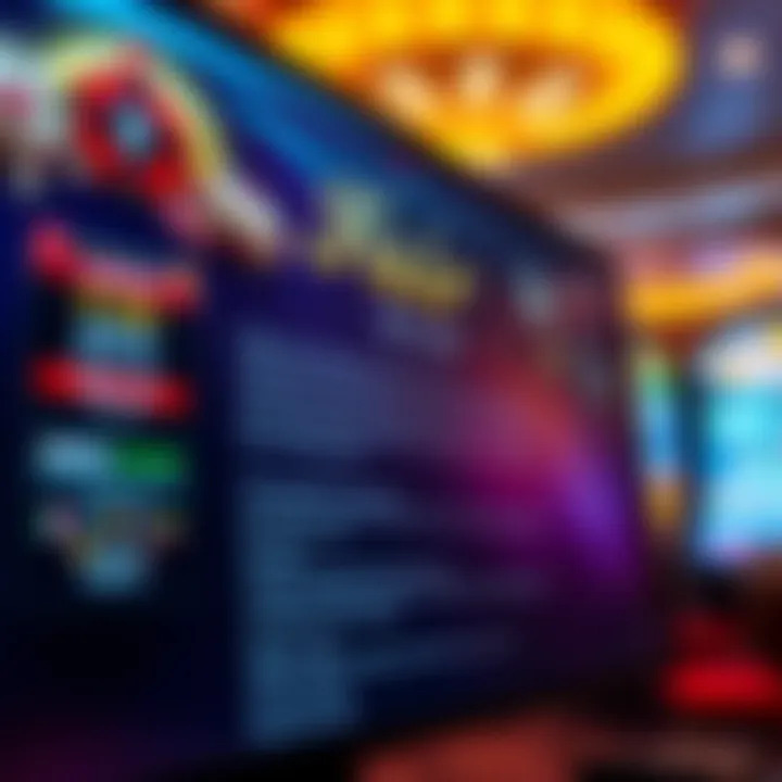 Graphic depicting online gaming interface with promotional offers and terms for Fair Go casino codes in Australia