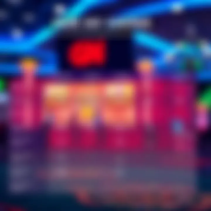 Comparison chart displaying various online casino promotions available in Australia