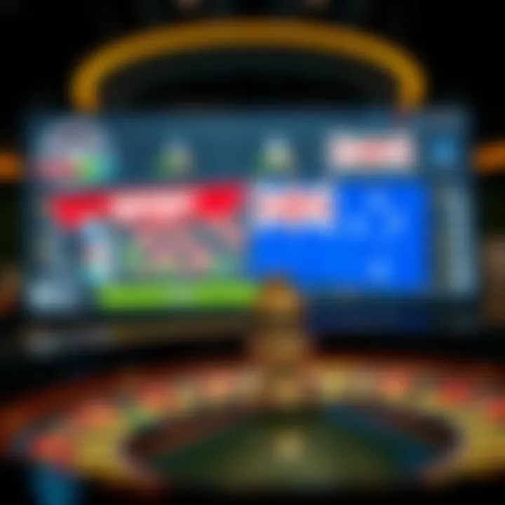 Secure online casino platform showcasing safety features and Australian flag