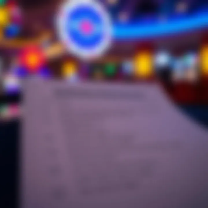 Checklist highlighting verification steps required for secure casino withdrawals