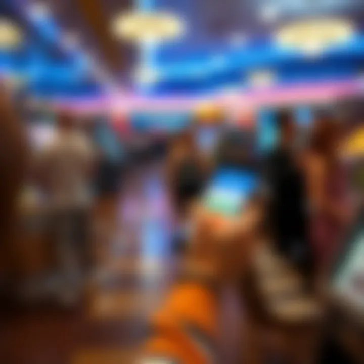 Illustration showing a person using a smartphone to redeem a digital coupon while shopping