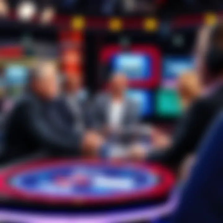 Hosts discussing consumer advocacy topics during broadcast