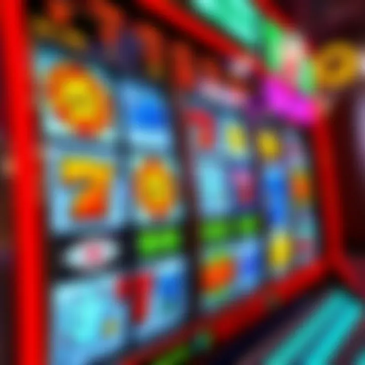 Colorful slot machine reels displaying various symbols on Fair Go platform