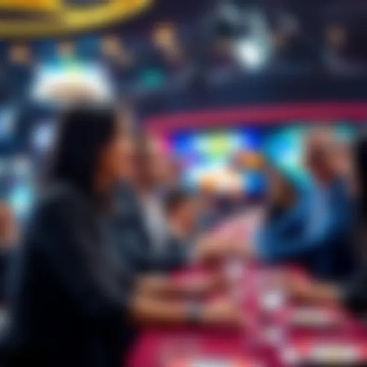 Fair Go hosts engaging with audience on set