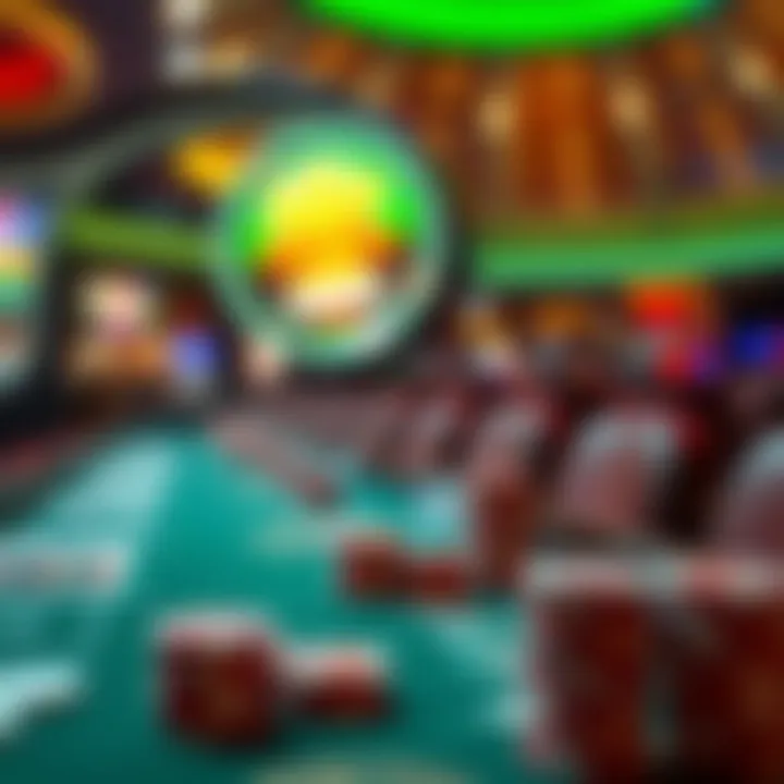 Illustration of data privacy and responsible gambling concepts