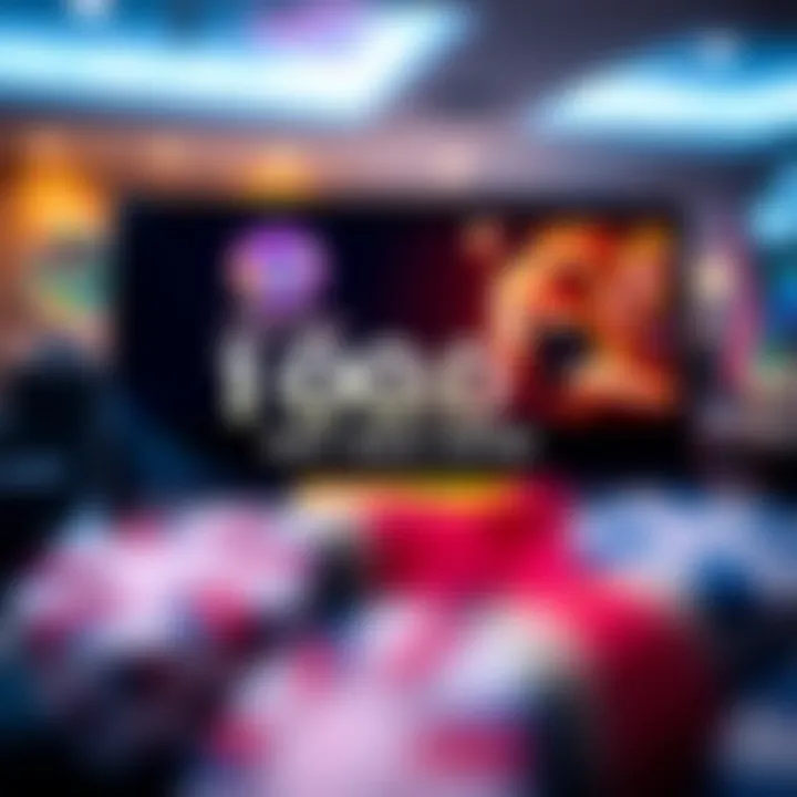 Graphic showing a user interface of an online casino highlighting a no deposit bonus offer