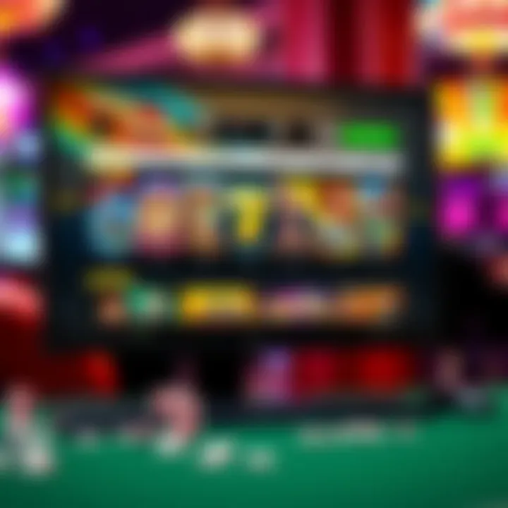 Interface of Fair Go Casino showcasing various game options and bonus offers on a desktop screen