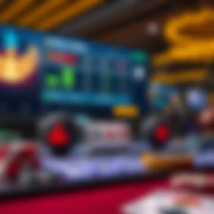 Secure online casino platform with multiple payment options icons