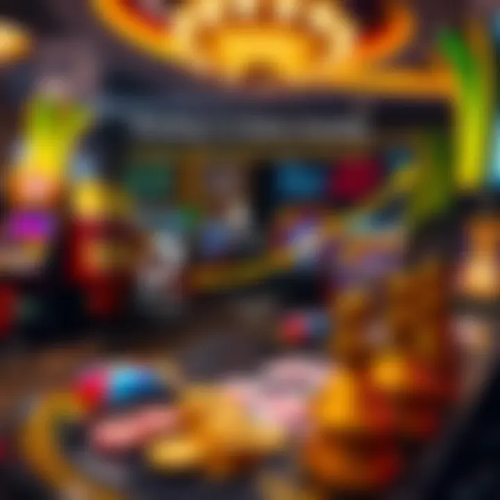 Graphical representation of strategies to increase virtual money balance in a casino game environment