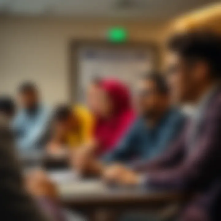 Students from different backgrounds engaging in a classroom discussion representing inclusivity and equal access to education