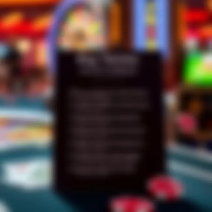 Graphic depicting key terms and conditions for Fair Go Casino bonus with checklist icons