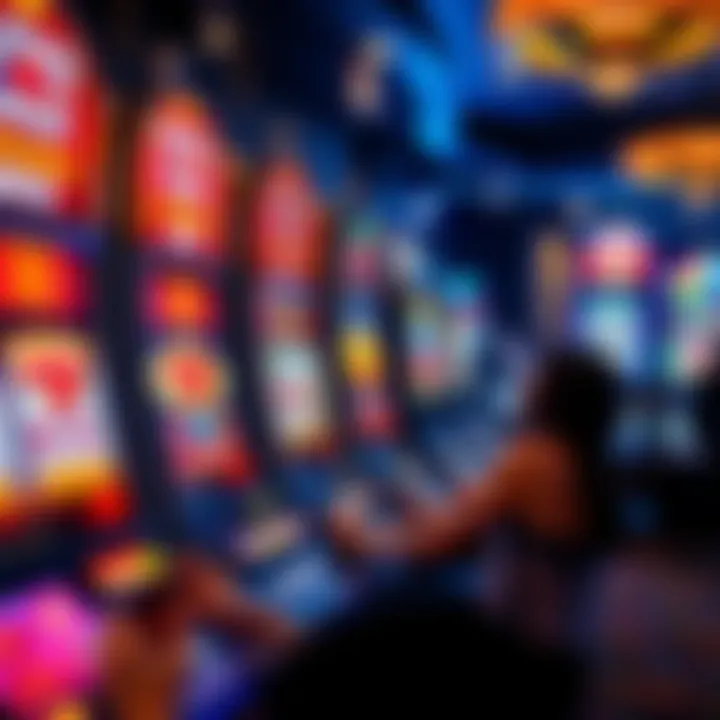 Illustration of online pokies gameplay on a digital casino platform