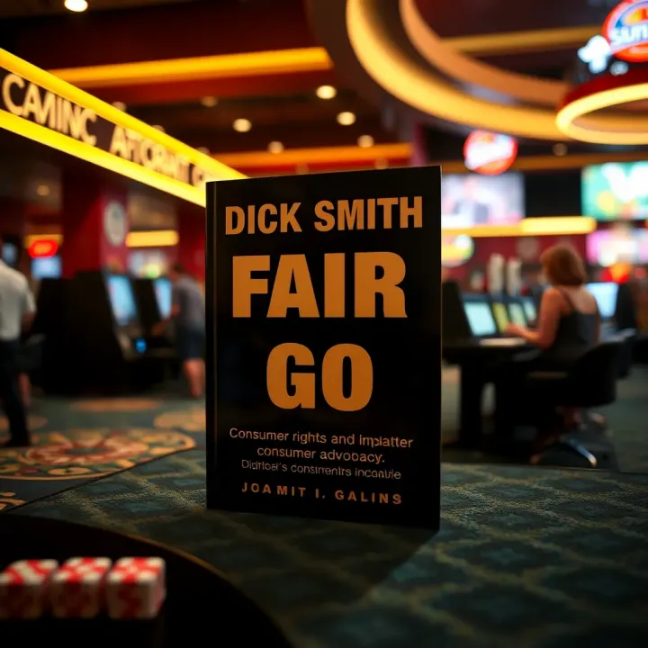 Cover of the Dick Smith Fair Go Book highlighting consumer rights in Australia