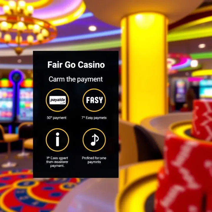 Secure payment icons and easy signup steps for Australian players at Fair Go Casino