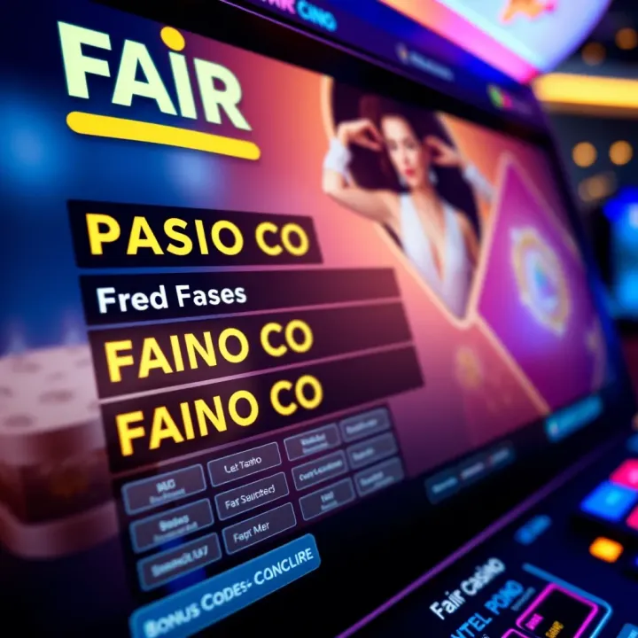 Fair Go Casino bonus codes highlighted on a digital casino interface
