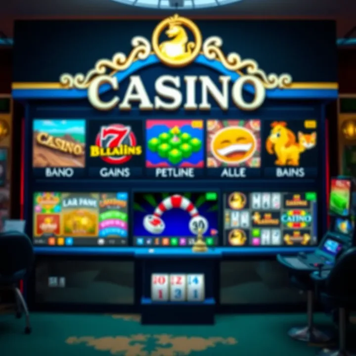Display of diverse casino games available at Fair Go Casino with banking options icons