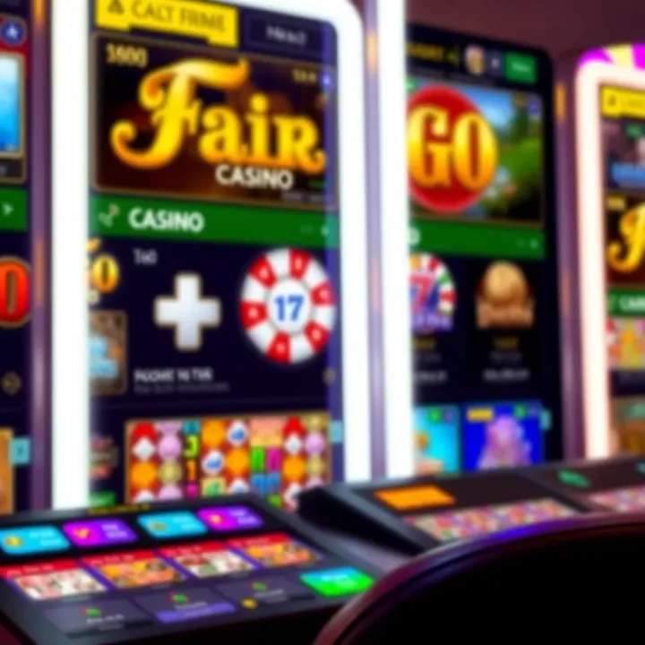 Fair Go Casino homepage showcasing game selection and user-friendly interface