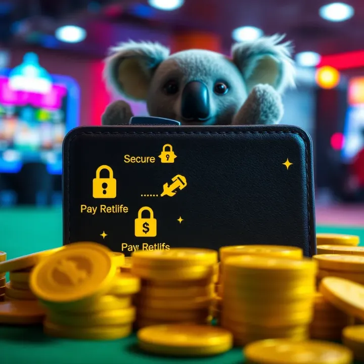 A digital wallet with secure payment symbols indicating safe transactions