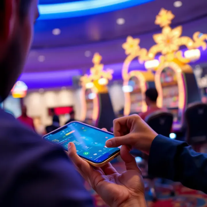 Australian Player Claiming Fair Go Casino No Deposit Bonus Illustration of Australian player receiving no deposit casino bonus on digital device