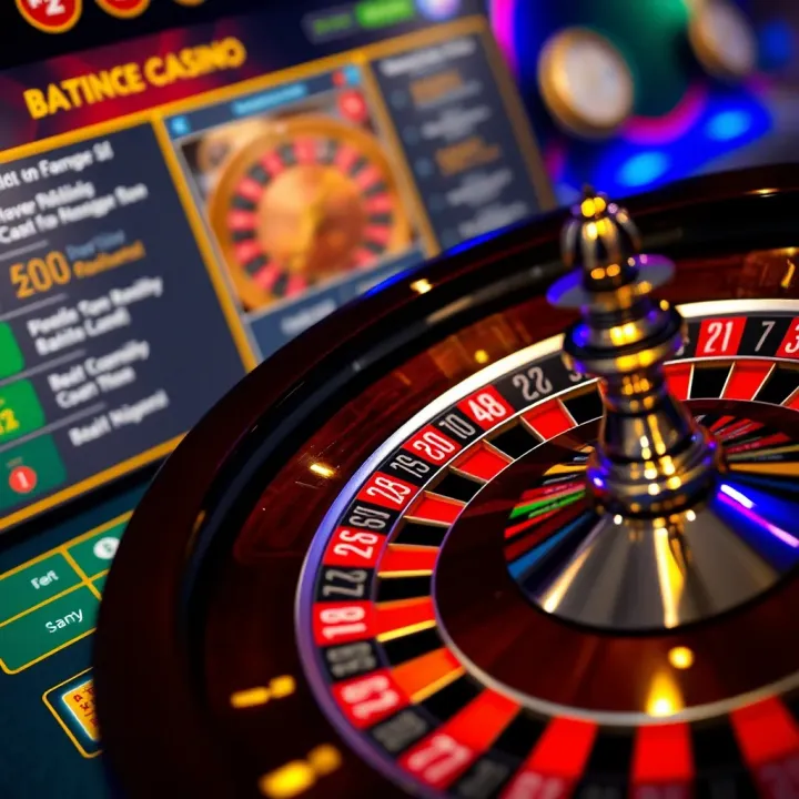 Online roulette wheel with highlighted betting options on a digital casino interface