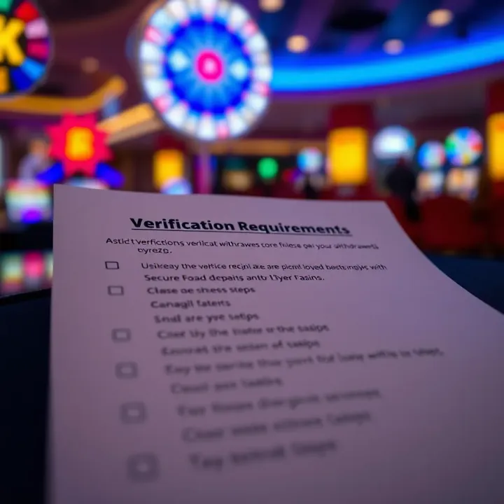 Verification Requirements for Fair Go Casino Withdrawals Checklist highlighting verification steps required for secure casino withdrawals