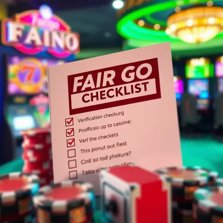 Illustration of a secure verification checklist for online casino withdrawals