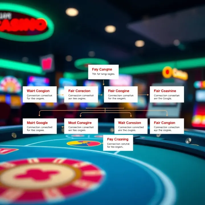 Diagram illustrating common network issues leading to connection refusal when accessing Fair Go Casino through Google