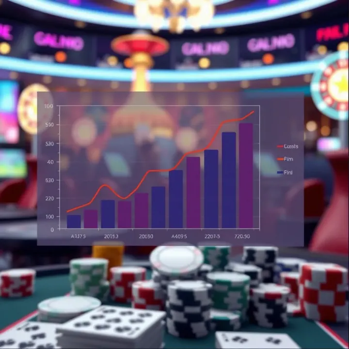 Illustration showing affiliate marketing growth charts and digital promotional tools