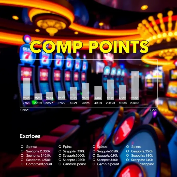 Diagram illustrating how comp points accumulate during gameplay at Fair Go Casino