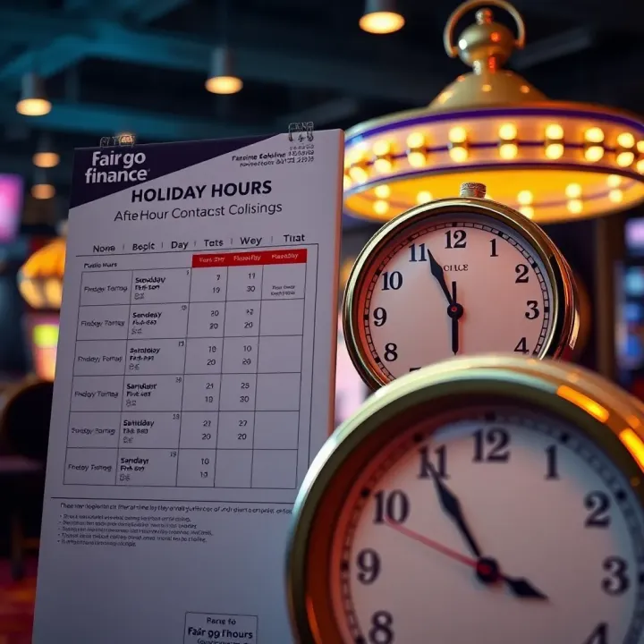 Calendar highlighting public holidays and a clock showing flexible contact times
