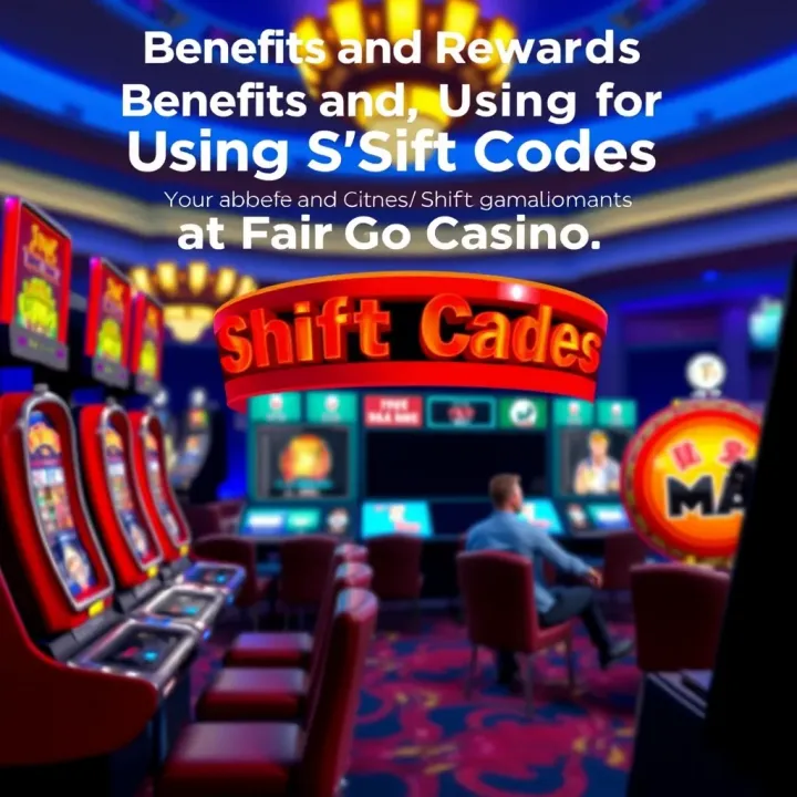 Visual guide highlighting the benefits and rewards gained from using shift codes at Fair Go Casino
